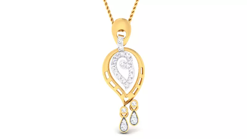 Sterling Silver Komal Pendan