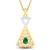 Sterling Silver Joyti  Pendan
