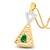 Sterling Silver Joyti  Pendan