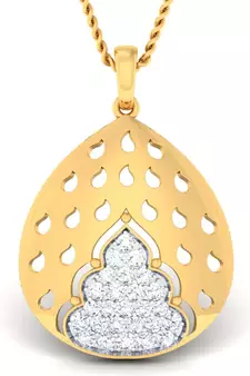 Sterling Silver Priya  Pendan