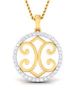 Sterling Silver Heena  Pendan