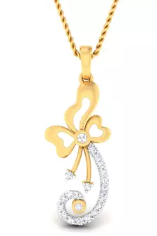 Sterling Silver Madhavi  Pendan