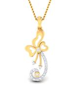 Sterling Silver Madhavi  Pendan