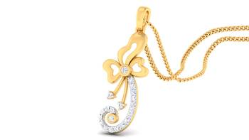 Sterling Silver Madhavi  Pendan 2