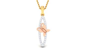 Sterling Silver Janvi  Pendan 1