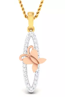 Sterling Silver Janvi  Pendan