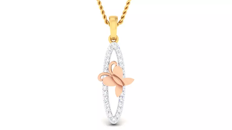 Sterling Silver Janvi  Pendan