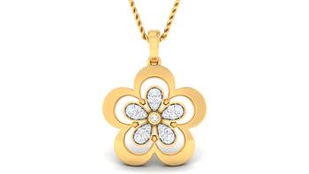 Sterling Silver Ritika  Pendan 1