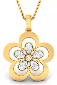 Sterling Silver Ritika  Pendan