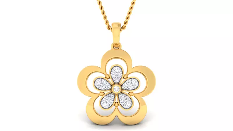 Sterling Silver Ritika  Pendan