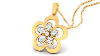 Sterling Silver Ritika  Pendan 2