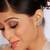 Clear CZ AD American Diamond Ear Cuffs Earrings Jewellery for Women - Orniza