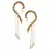 South Indian Cuff Pearl Ethnic Earrings Jewelry