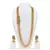 Ethnic Indian Artisan Fashion Jewelry Set Mutli chain Necklace SetCHNE0217WH