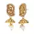 Ethnic Indian Artisan Fashion Jewelry Set Mutli chain Necklace SetCHNE0217WH