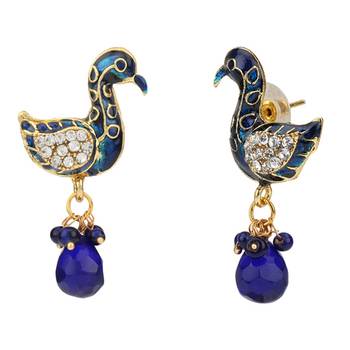 Ethnic Indian Bollywood Fashion Jewelry Set Golden Necklace Set 3