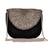 Black Cotton Clutch