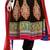 Fabdeal Black Georgette Embroidered Unstitched Salwar Suit