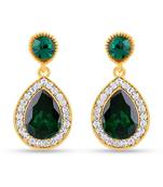 Royal Gold Sparklers Alloy Drop Earring