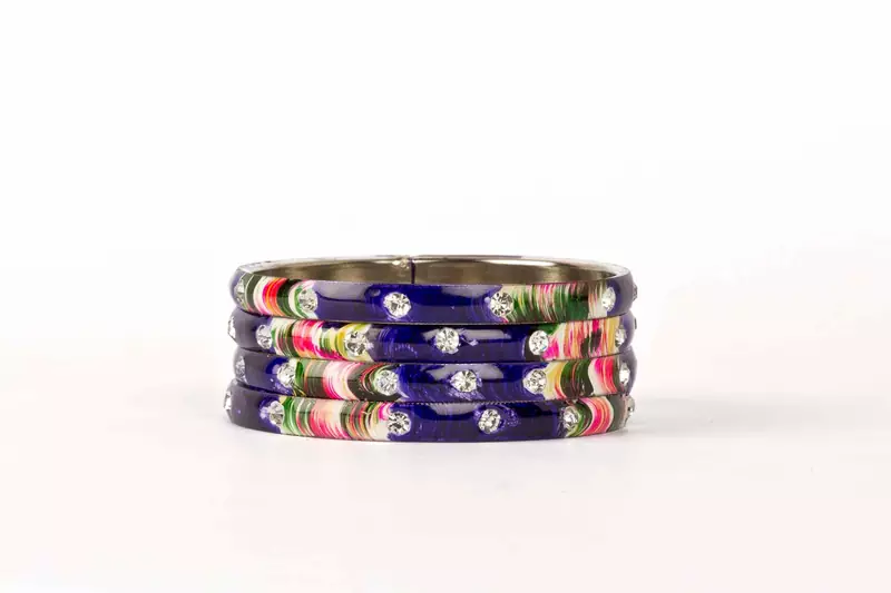 Blue Bangles And Bracelets