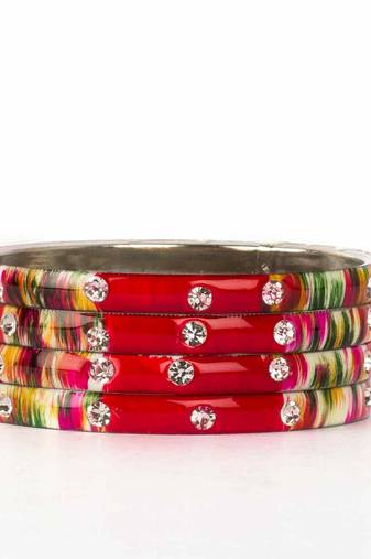 Red Bangles And Bracelets