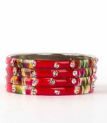 Red Bangles And Bracelets