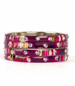 Purple Bangles And Bracelets