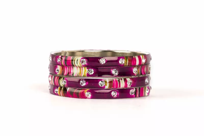 Purple Bangles And Bracelets