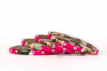 Fuschia Bangles And Bracelets 2