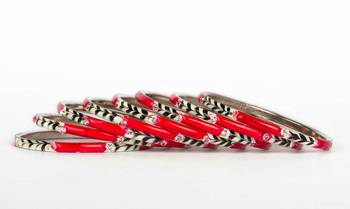 Red Bangles And Bracelets 2