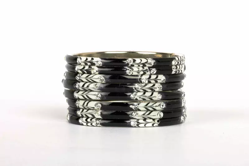 Black Bangles And Bracelets