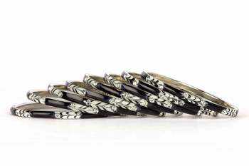 Black Bangles And Bracelets 2