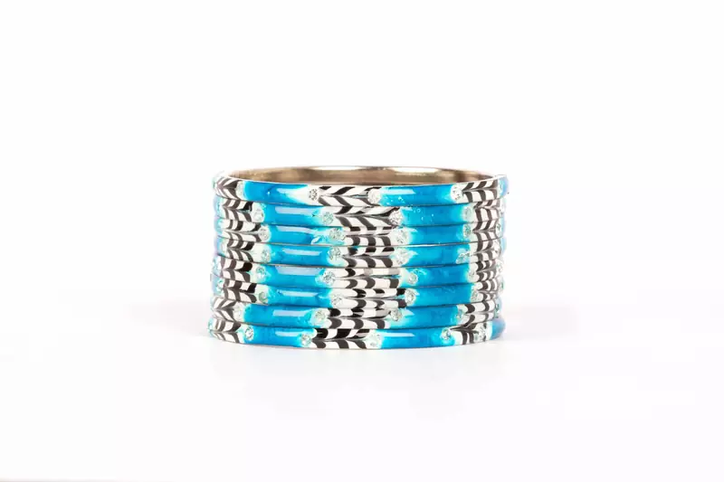 Blue Bangles And Bracelets