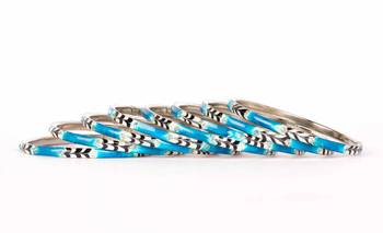 Blue Bangles And Bracelets 2