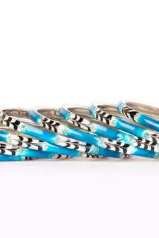 Blue Bangles And Bracelets