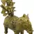 Brass king sitting on elepant home-furnishing