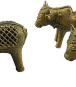 Brass cow home-furnishing