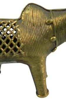 Brass cow home-furnishing