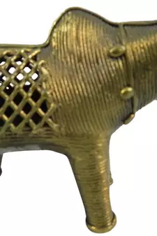 Brass cow home-furnishing