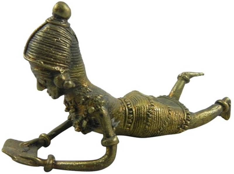 Brass statue home-furnishing