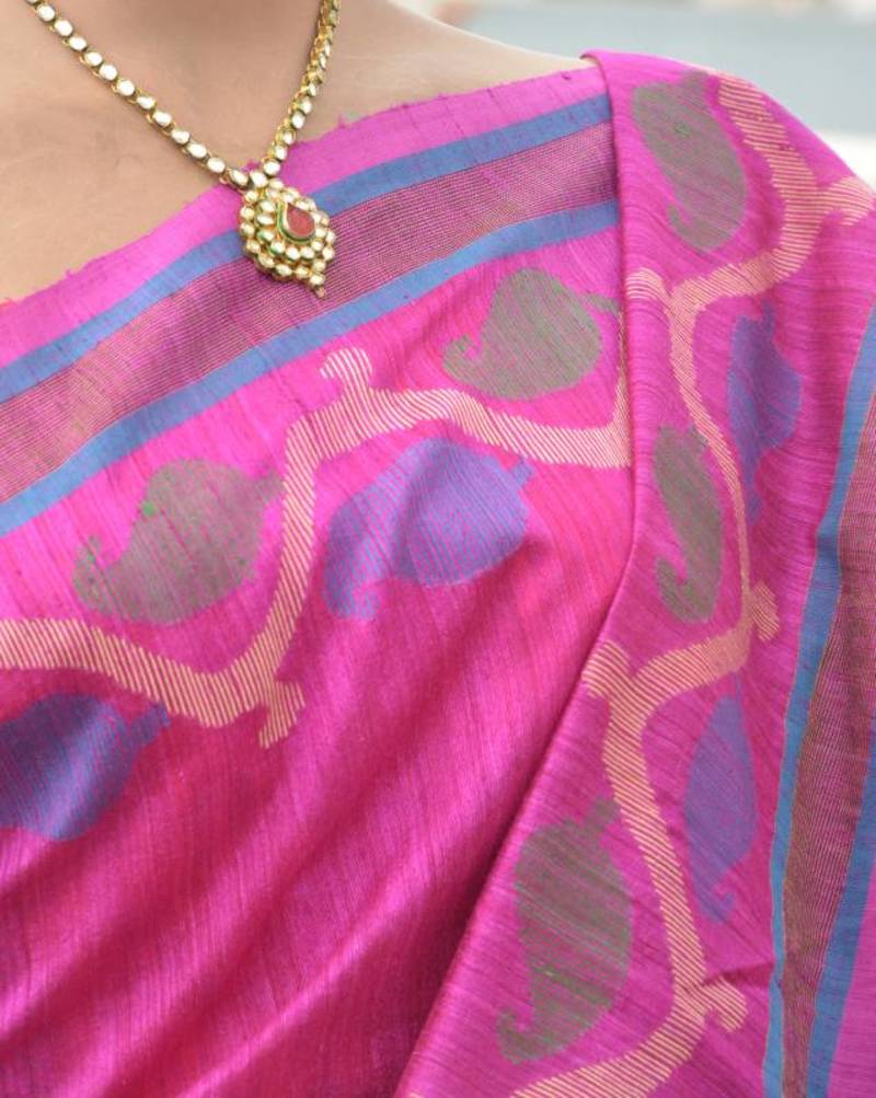 Hand Embroidered Designer Indo Western in Matka Silk