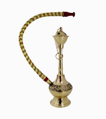 White Metal Colorful Meenakari Work Real Hukka 2