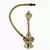 White Metal Colorful Meenakari Work Real Hukka