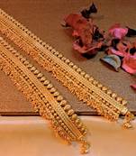 Wedding Spl Gold Pated Polki Payal