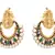 Gold gold_plated Pearl danglers-drops