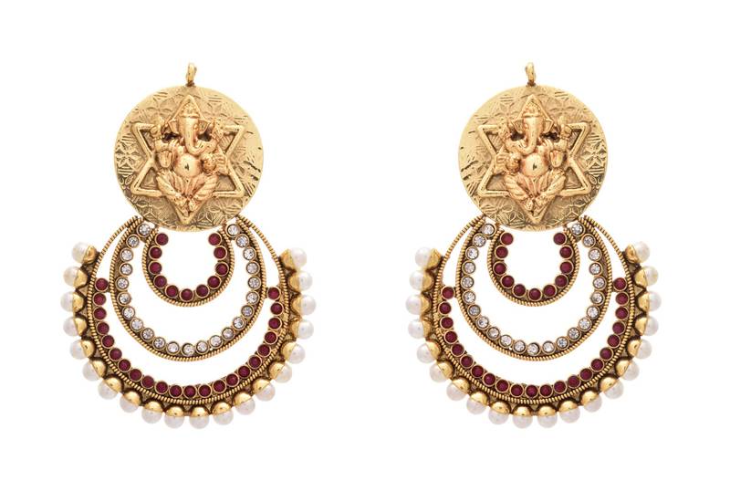 Breathtaking Beautiful Ramleela Earrings