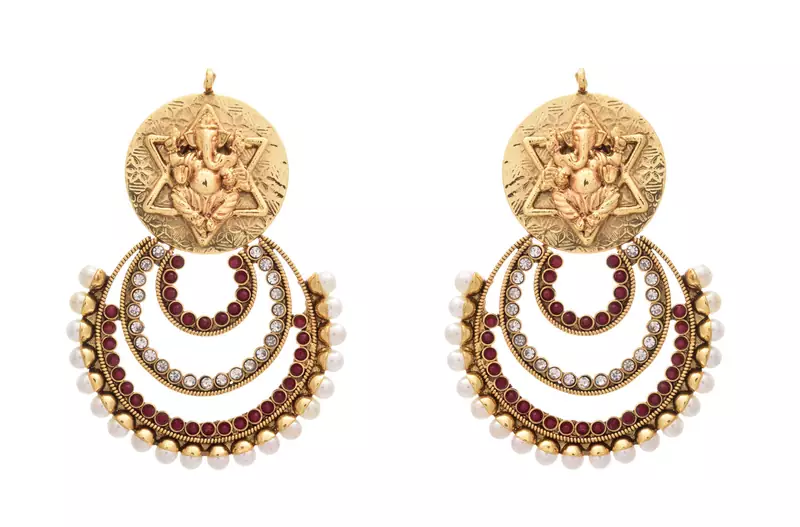 Breathtaking Beautiful Ramleela Earrings
