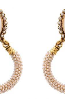 Pretty Pure Pearl Designer Earrings. Simply Awesome!!