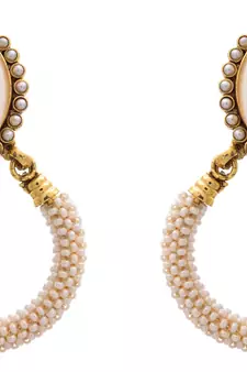 Pretty Pure Pearl Designer Earrings. Simply Awesome!!