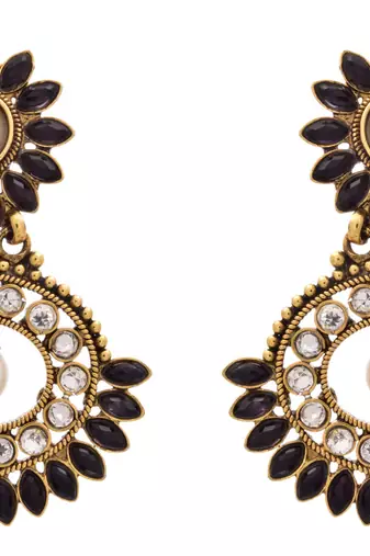 Angelic Awesome Gold Designer Earrings